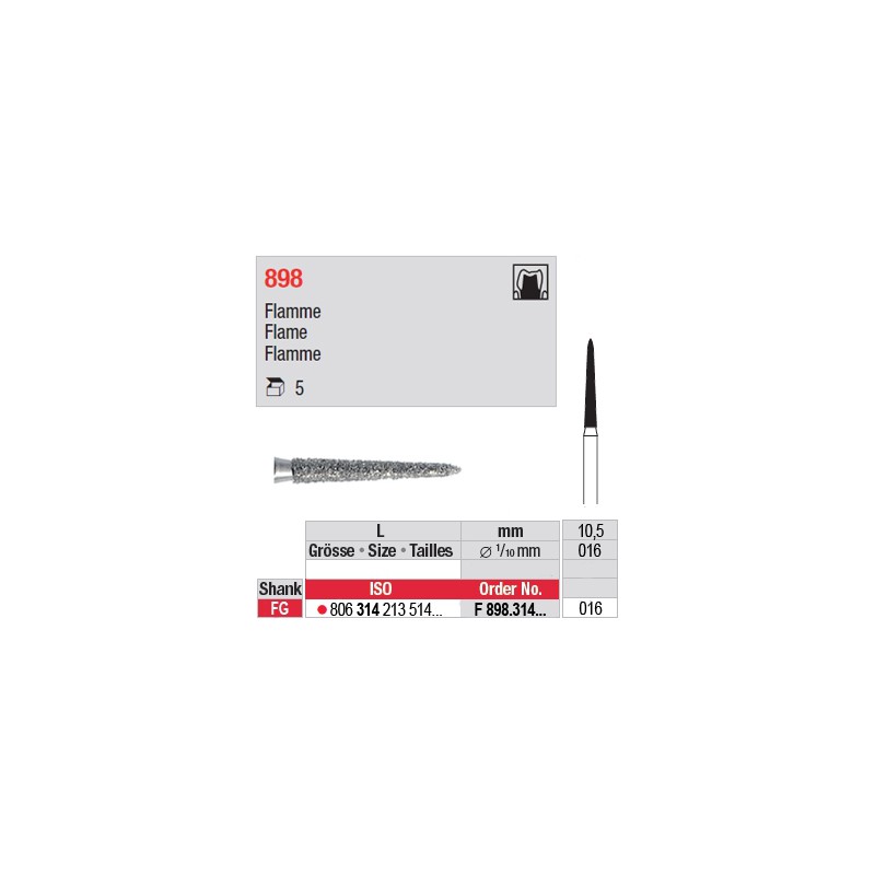 F 898.314.016 - Flamme