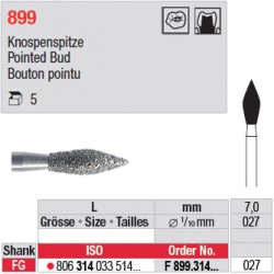 F 899.314.027 - Bouton pointu