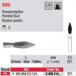 G 899.314.021 - Bouton pointu