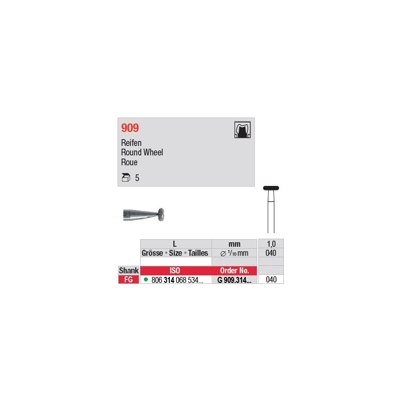 G 909.314.040 - Roue