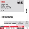 T836.314.012G - Cylindre, bout plat