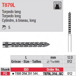 T879L.314.012SC - Cylindre, à biseau, long