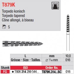 T879K.314.016SC - Cône allongé, à biseau