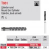 T881.314.014C - Cylindre, bout arrondi