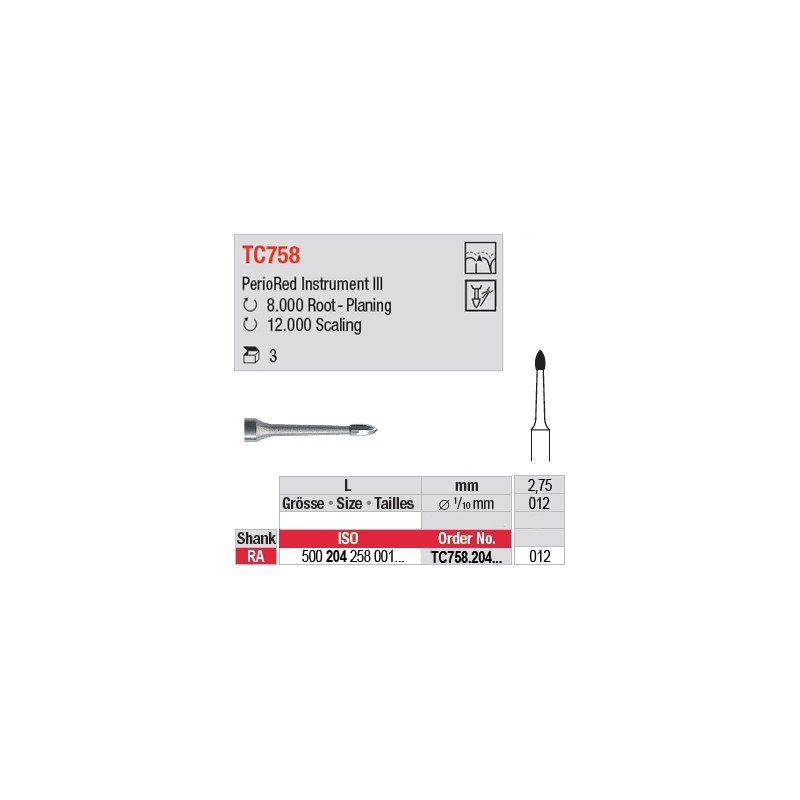 TC758.204.012 - PerioRed Instrument III