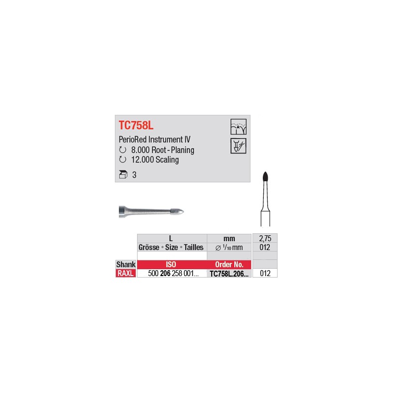 TC758L.206.012 - PerioRed Instrument IV