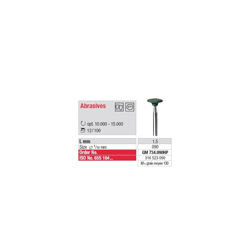 Abrasif - GM 734.090HP