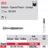  H23.314.008 - Fraise carbure de tungstène - FG - Conique 