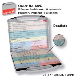 M25 - Présentoir à polissoirs - dentiste