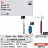 2007SO - Assortiment standard de tenons "Retopins" Or