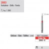 2003-6 - Forets pour tenons 0,6mm