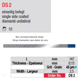 DS 2 - diamanté unilatéral