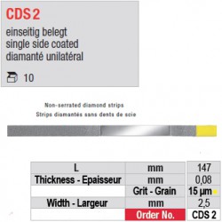 CDS 2 - diamanté unilatéral