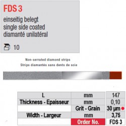 FDS 3 - diamanté unilatéral