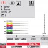 171.31.654 SO1 - Assortiment de broches "K" - longues+ - diam. fin 