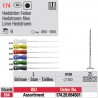 174.25.654 SO1 - Assortiment limes Hedstroem - moyennes - diam. fin