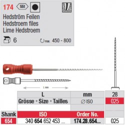 174.28.654.025 - Limes Hedstroem manuelles - longues