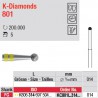 KC801L.314.014 - K-Diamonds boule avec col - grain super fin