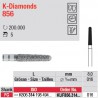 KUF856.314.016 - K-Diamonds cône, bout arrondi - grain ultra fin