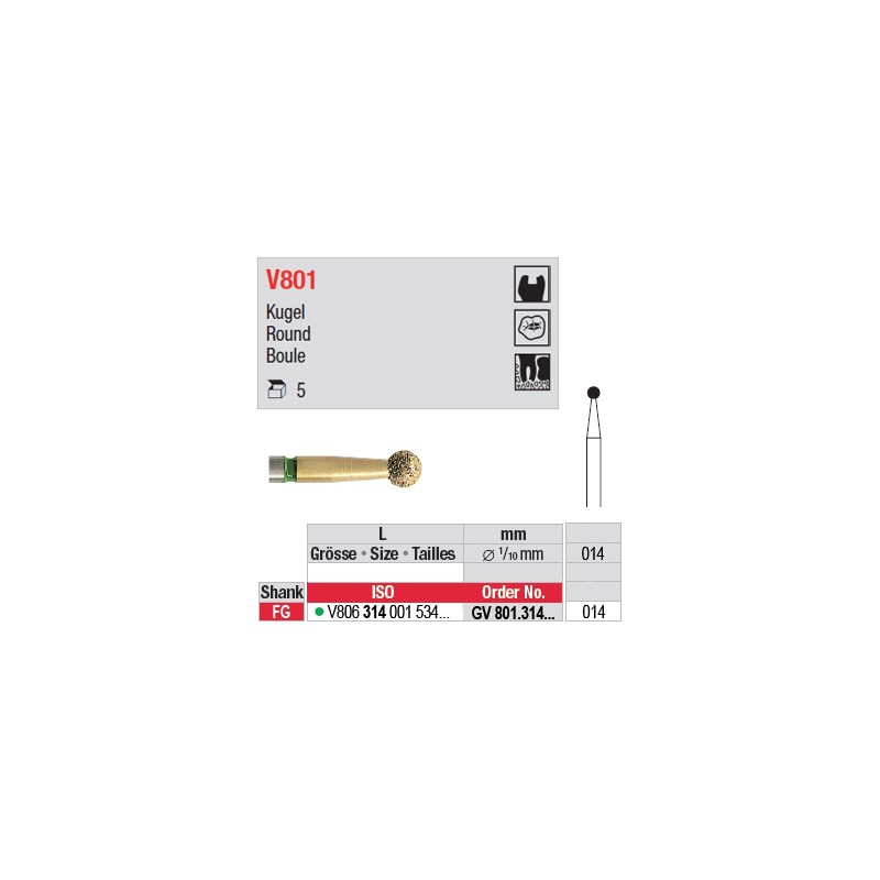 GV801.314.014 - DIACUT - Boule GV801.314.014 - DIACUT - Boule
