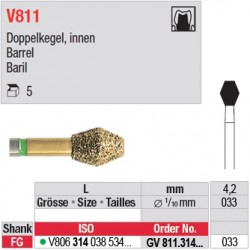  GV811.314.033 - DIACUT - Baril 