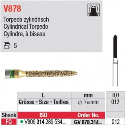  GV878.314.012 - DIACUT - Cylindre, à biseau 