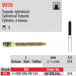  GV878.314.014 - DIACUT - Cylindre, à biseau 