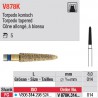  V878K.314.014 - DIACUT - Cône allongé, à biseau 