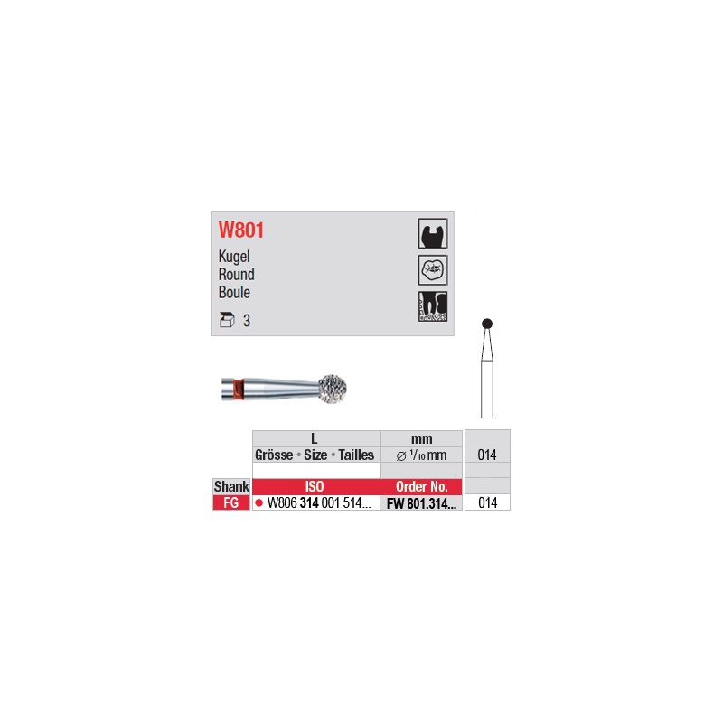  FW801.314.014 - White Tiger - Boule 