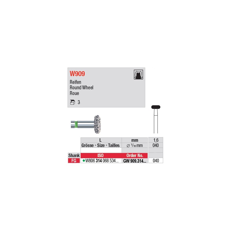  GW909.314.040 - White Tiger - Roue 