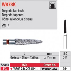  FW878K.314.014 - White Tiger - Cône, allongé, à biseau 