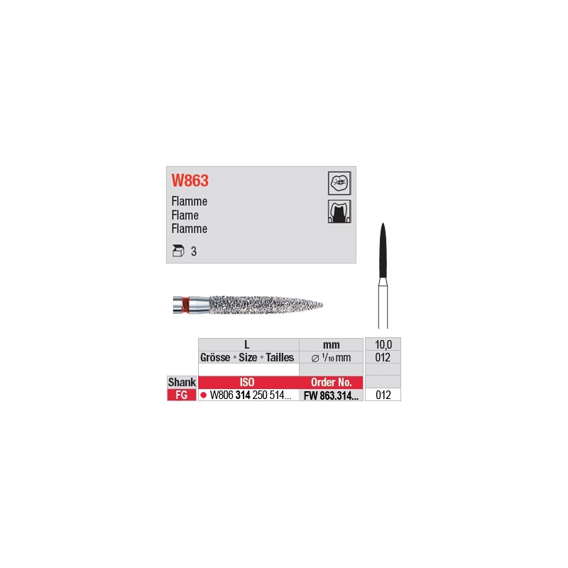  FW863.314.012 - White Tiger - Flamme 