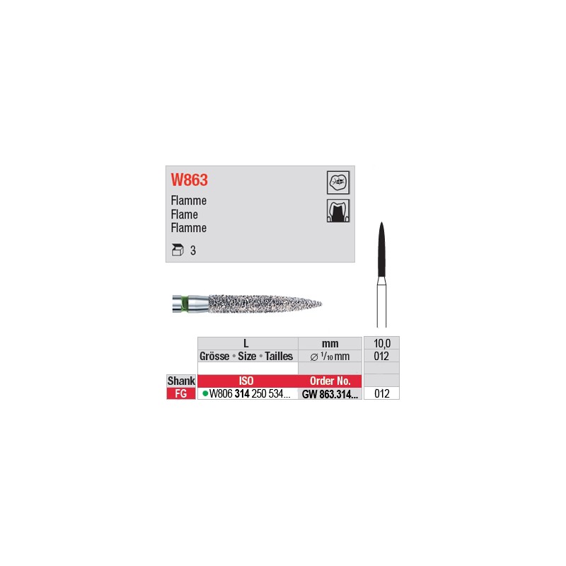  GW863.314.012 - White Tiger - Flamme 