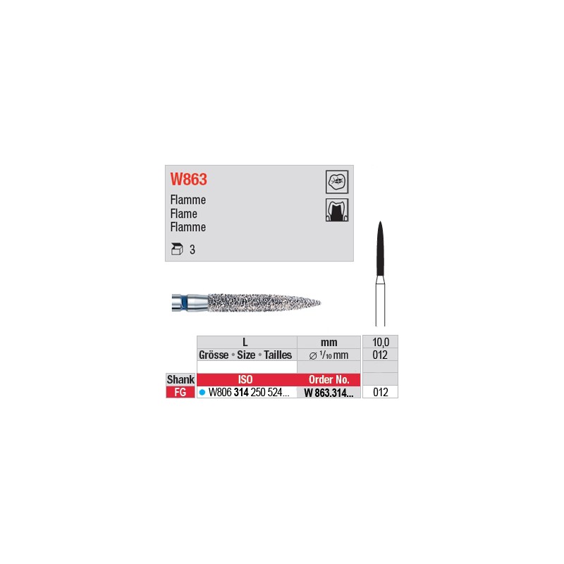  W863.314.012 - White Tiger - Flamme 