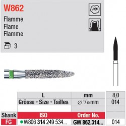  GW862.314.014 - White Tiger - Flamme 