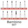 SET/BA - Instrument diamanté - Assortiment de BAMBINO
