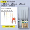 Set de limes NT - canaux larges