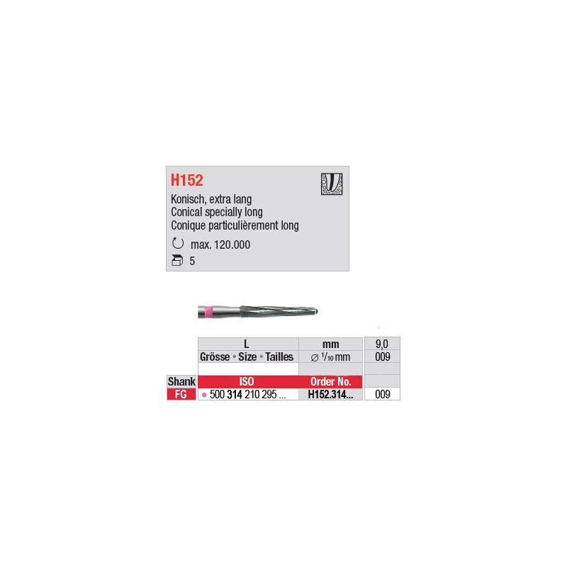 H152.314.009 - Endobur FG