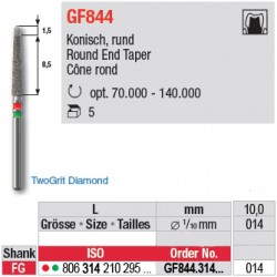 GF844.314.014 - fraise diamant TwoGrit