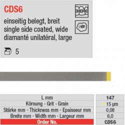 CDS 6 - diamanté unilatéral large