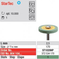 ST1020HP - StarTec étape 1 pour Zircone