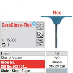 3047HP - CeraGloss Flex - étape 1