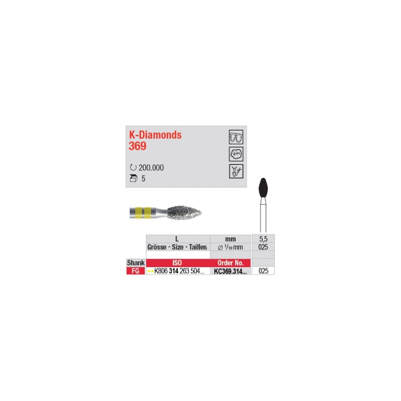 K-Diamonds - Bouton - KF369.314.025