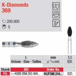 K-Diamonds - Bouton - KUF369.314.025