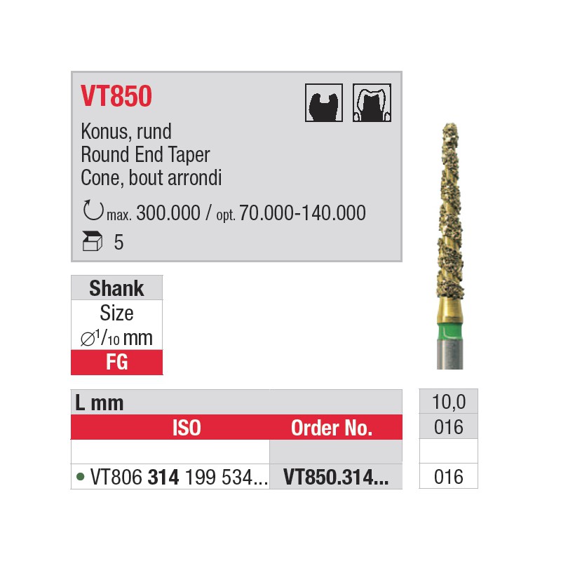 VT850.314.016 - DiaCut TURBO VT850.314.016 - DiaCut TURBO