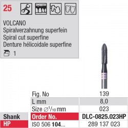 DLC-0825.023HP Volcano - denture 25