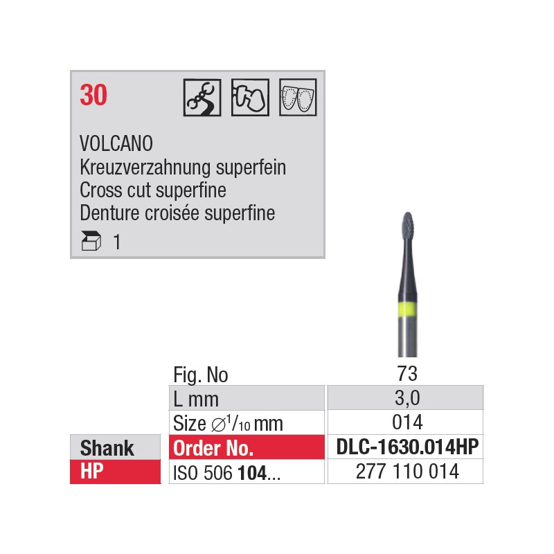 DLC-1630.014HP Volcano denture 30