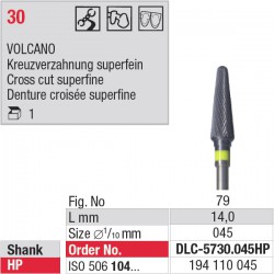 DLC-5730.045HP Volcano denture 30