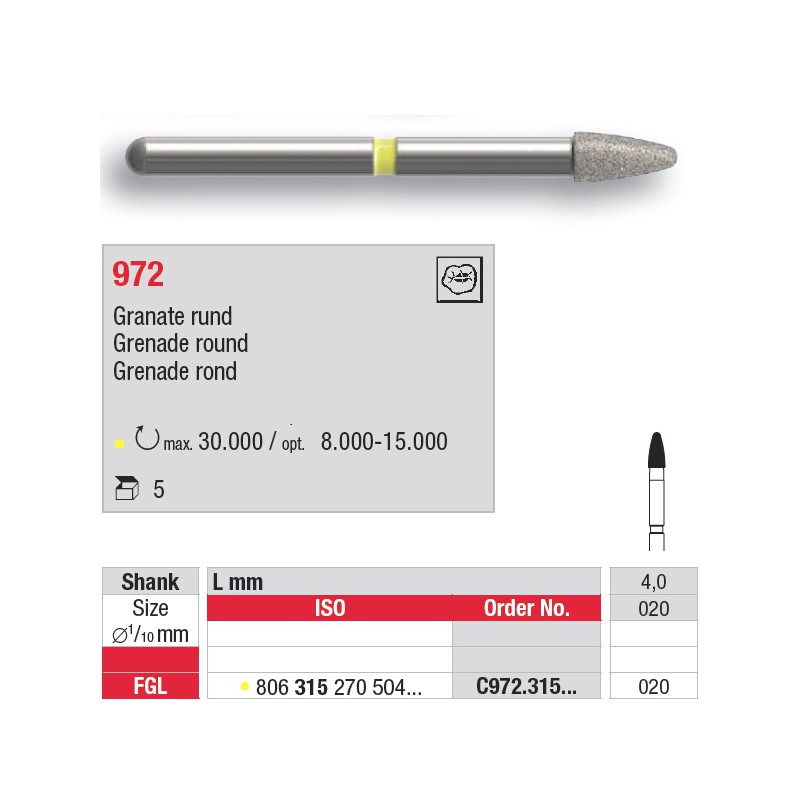 C972.315.020 - Extra Fin C972.315.020 - Extra Fin