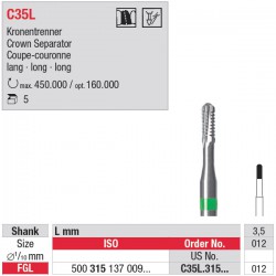 C35L.315.012  pour couronnes métalliques